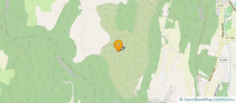 localisation de l'entreprise SCEA LES HAUTS DE MONTSALIER  MONTSALIER