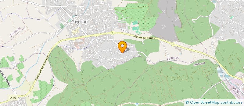 localisation de l'entreprise SCEA LES HAUTS DE VIGNE CROZE  CAVEIRAC