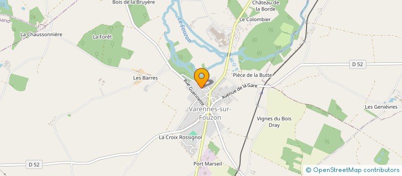 localisation de l'entreprise SCEA LES JARDINS à VAL-FOUZON