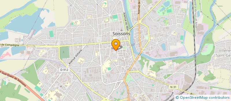 localisation de l'entreprise SCEA LES LONGUES RAIES à SOISSONS