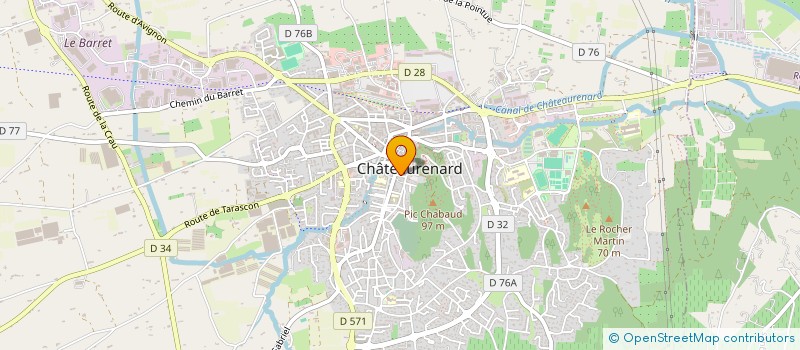 localisation de l'entreprise SCEA LES LOUVETTES à CHATEAURENARD