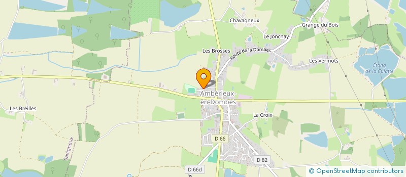 localisation de l'entreprise SCEA LES MICHOLIERES à AMBERIEUX-EN-DOMBES