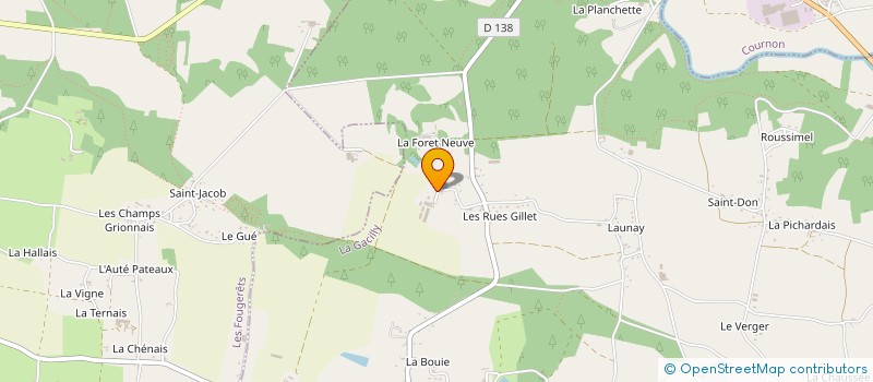 localisation de l'entreprise SCEA LES NEES à SAINT-MARTIN-SUR-OUST