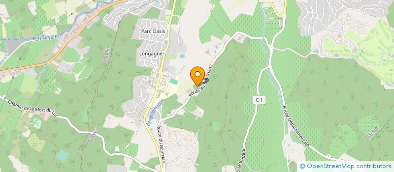 localisation de l'entreprise SCEA LES PEPINIERES DE LA FOUX à GASSIN
