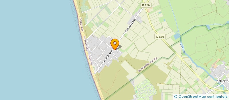 localisation de l'entreprise SCEA LES PINS  BRETTEVILLE-SUR-AY