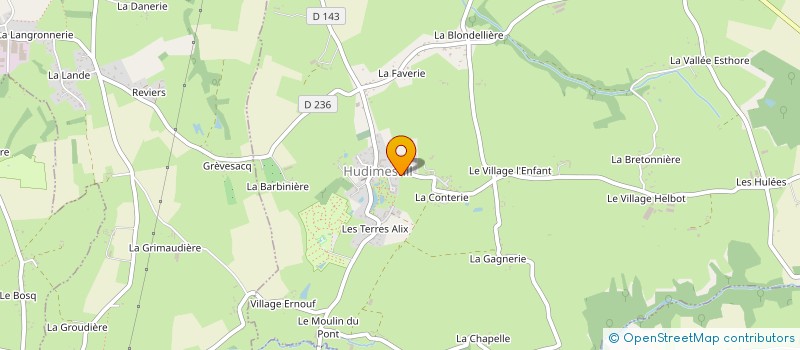 localisation de l'entreprise SCEA LES PORTES à CERENCES