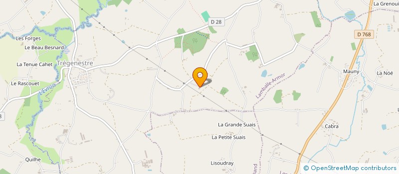 localisation de l'entreprise SCEA LES PORTES  PLESTAN