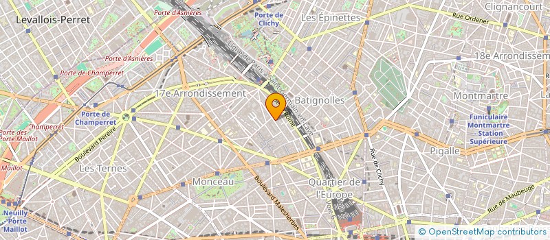 localisation de l'entreprise SCEA LES PUCES à PARIS