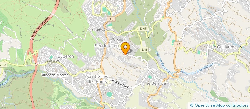 localisation de l'entreprise SCEA LES PURS SANGS DE FLEURIMONT à SAINT-PAUL