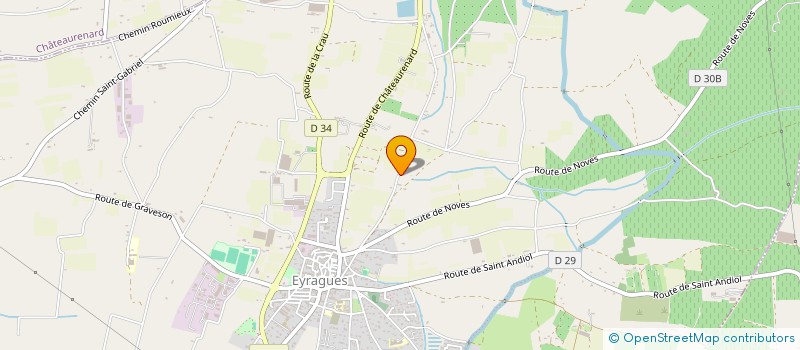 localisation de l'entreprise SCEA LES QUATRE ENFANTS à EYRAGUES