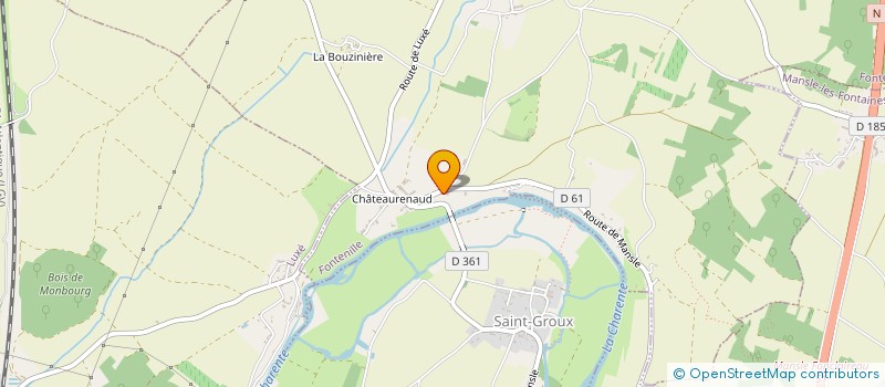 localisation de l'entreprise SCEA LES RENTES à LUXE