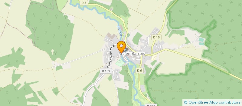 localisation de l'entreprise SCEA LES ROSSIGNOLS à ARC-EN-BARROIS
