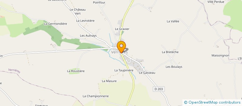 localisation de l'entreprise SCEA LES RUCHERS DU PERCHE ROTROU à VERRIERES
