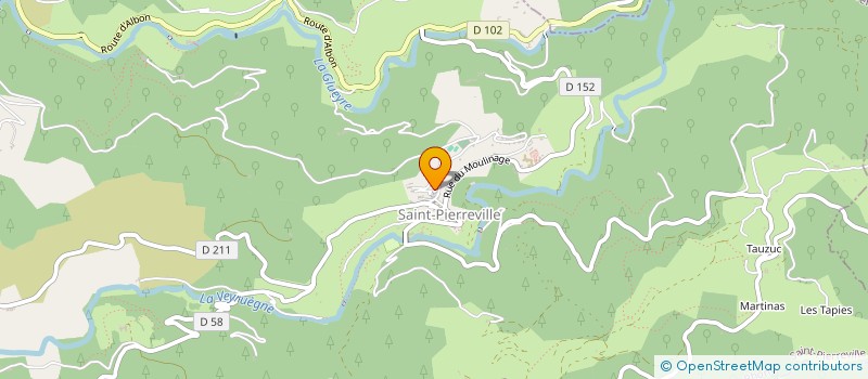 localisation de l'entreprise SCEA LES SAGNES  SAINT-JULIEN-DU-GUA