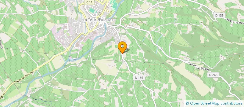 localisation de l'entreprise SCEA LES SAINTES MARIES  LA TOUR-D'AIGUES