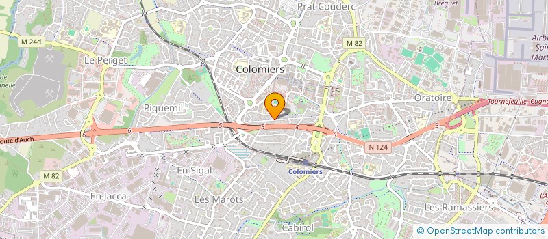 localisation de l'entreprise SCEA LES TERREFORTS à COLOMIERS