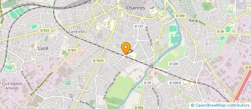 localisation de l'entreprise SCEA LES TILLEULS à CHARTRES