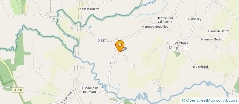 localisation de l'entreprise SCEA LES TOURELLES à MAGNEVILLE