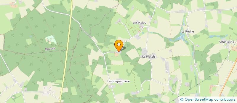 localisation de l'entreprise SCEA LES TRINGLOTTIERES à LE BAILLEUL