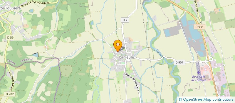 localisation de l'entreprise SCEA LES TROIS BELLEVUES  LARREULE