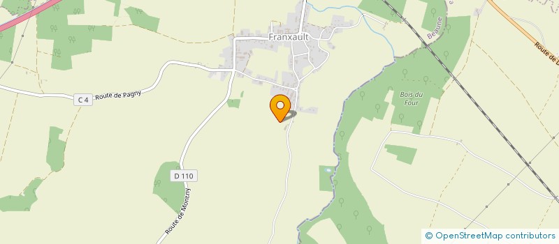 localisation de l'entreprise SCEA LES TROIS EPIS à FRANXAULT