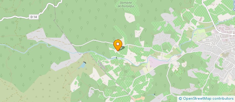 localisation de l'entreprise SCEA LES VALLATS  COGOLIN