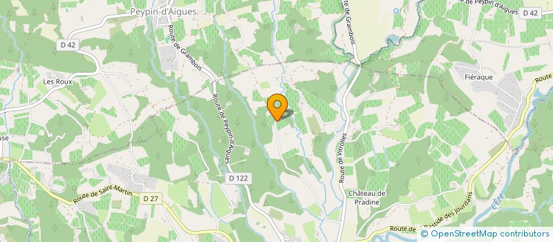 localisation de l'entreprise SCEA LES VALLONS  GRAMBOIS