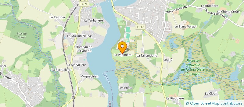 localisation de l'entreprise SCEA LES VERGERS DE LA PAPINIERE  SUCE-SUR-ERDRE