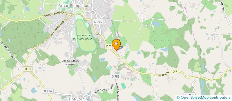 localisation de l'entreprise SCEA LES VERGERS DES IMPEUX à SAINT-SORNIN-LAVOLPS
