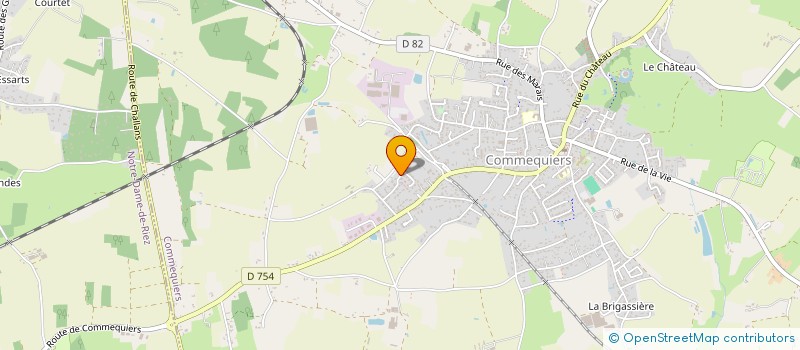 localisation de l'entreprise SCEA LES VIEILLES LANDES à LANDEVIEILLE