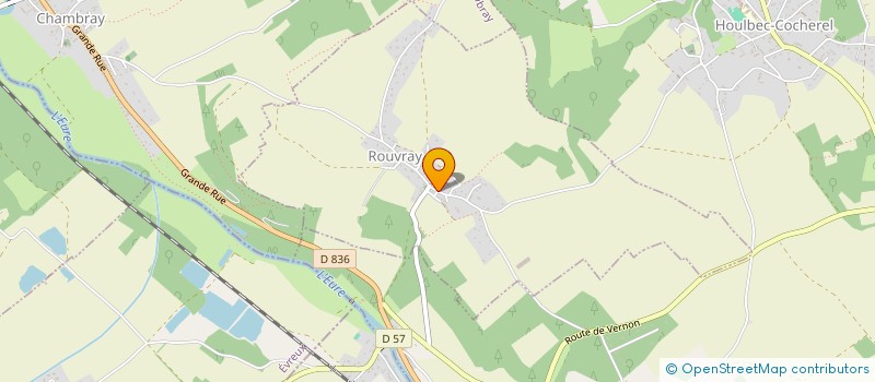 localisation de l'entreprise SCEA LESEC à ROUVRAY
