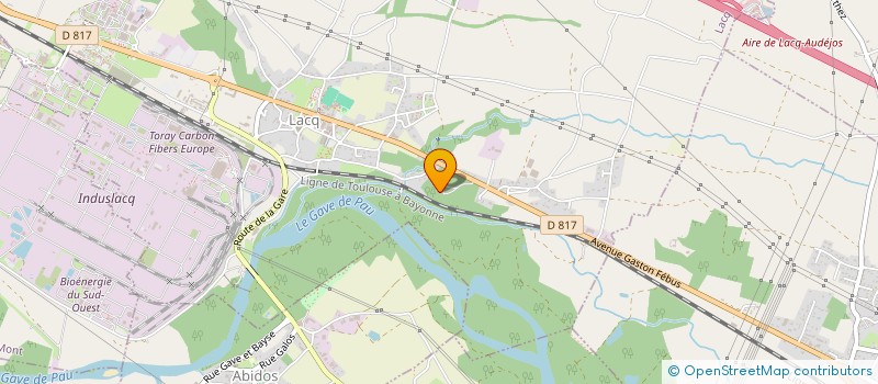 localisation de l'entreprise SCEA LESTAPIS-LACQ  LACQ