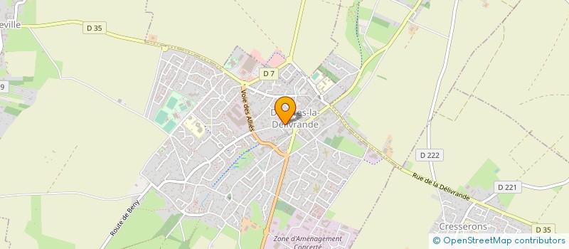 localisation de l'entreprise SCEA LETELLIER à DOUVRES-LA-DELIVRANDE