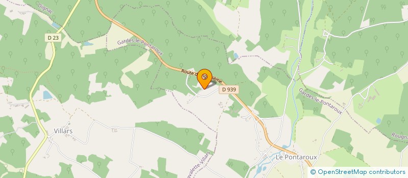 localisation de l'entreprise SCEA LIVERTOUT à GARDES-LE-PONTAROUX