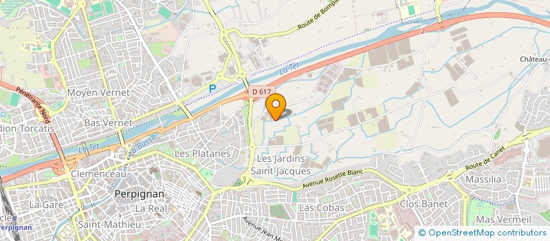 localisation de l'entreprise SCEA LLIBOUTRY BIO à PERPIGNAN