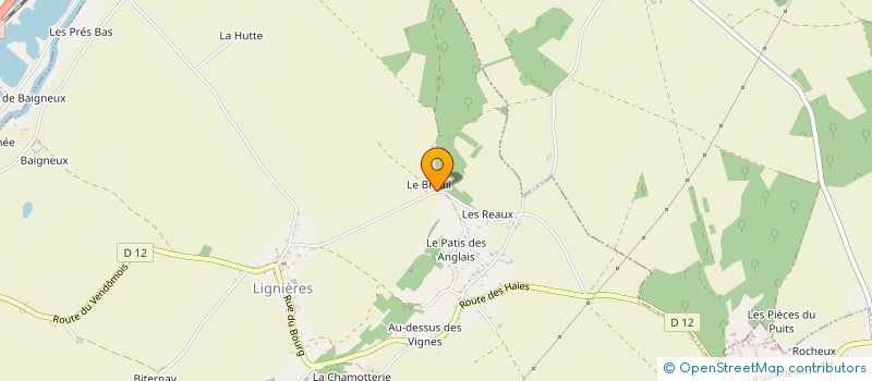 localisation de l'entreprise SCEA LOISEAU DU BREUIL  LIGNIERES