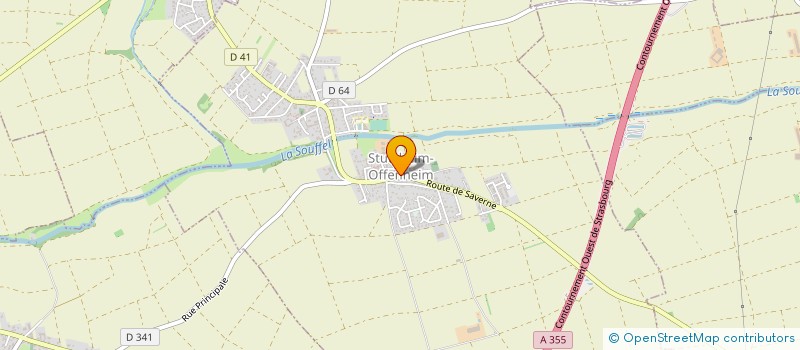 localisation de l'entreprise SCEA LOMMELE  STUTZHEIM-OFFENHEIM
