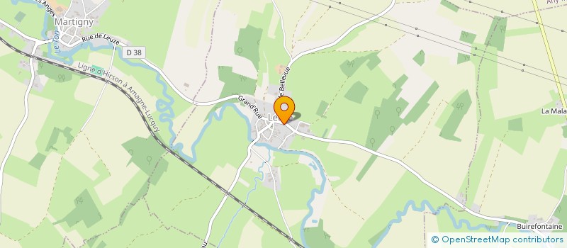 localisation de l'entreprise SCEA LOOZA  LEUZE