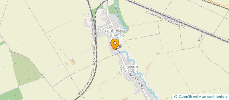 localisation de l'entreprise SCEA LORIN-HUET  SAINT-HILAIRE-AU-TEMPLE