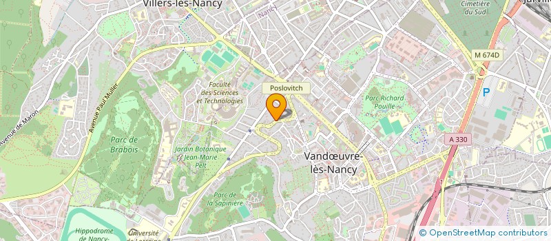 localisation de l'entreprise SCEA LORRAINE PYRENEES  VANDUVRE-LES-NANCY