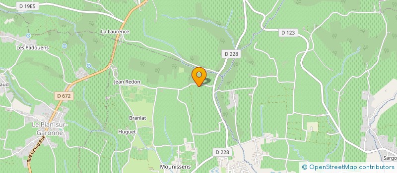 localisation de l'entreprise SCEA LOULOUMET  SAINT-PIERRE-D'AURILLAC