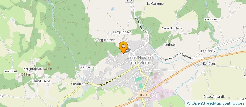 localisation de l'entreprise SCEA LUCAS à SAINT-MARTIN-DES-PRES