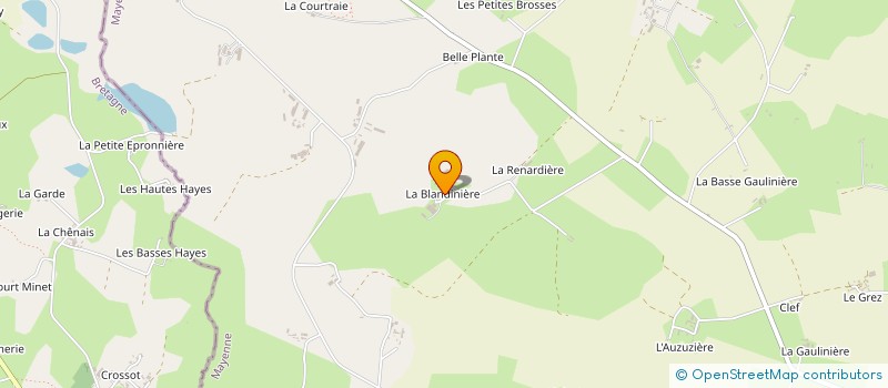localisation de l'entreprise SCEA LUCIEN à JUVIGNE