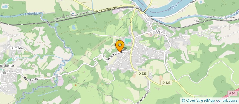 localisation de l'entreprise SCEA LURBERRIA à HASPARREN