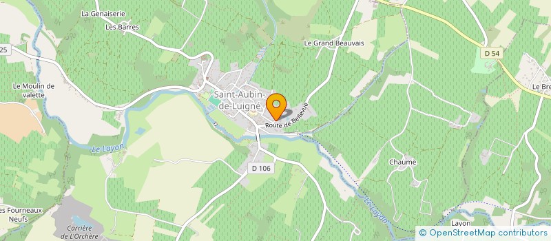 localisation de l'entreprise SCEA LUSSON à VAL-DU-LAYON