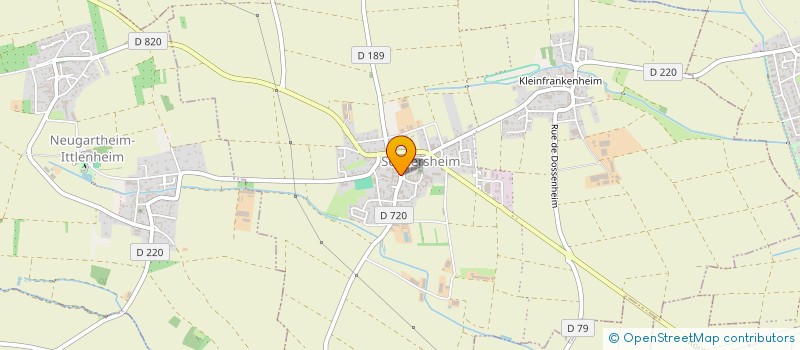 localisation de l'entreprise SCEA LUX  SCHNERSHEIM