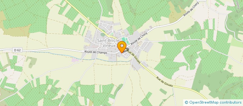 localisation de l'entreprise SCEA MADELIN PETIT à SAINT-BRIS-LE-VINEUX