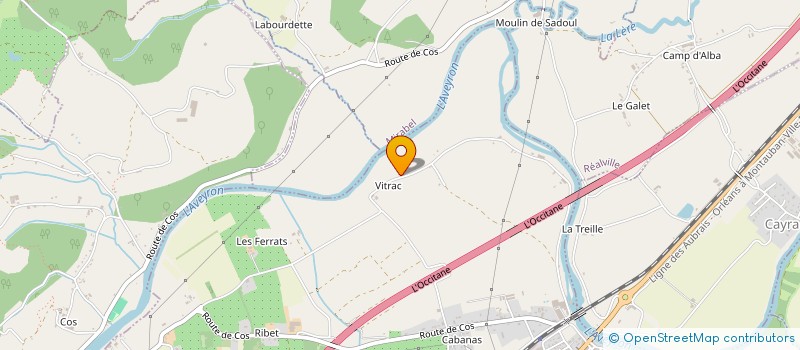 localisation de l'entreprise SCEA MAGNA FRERES  ALBIAS