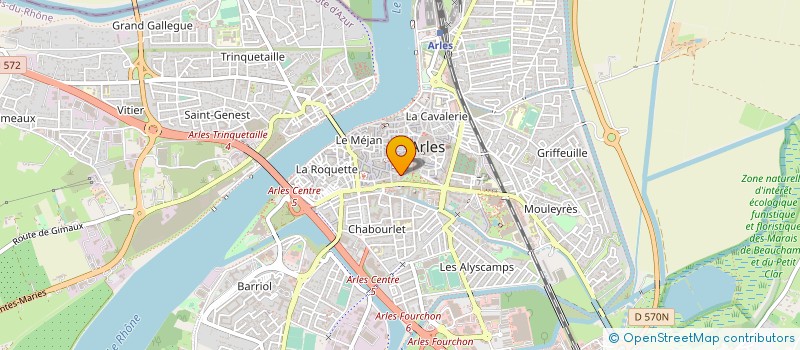 localisation de l'entreprise SCEA MALTIRAT à ARLES