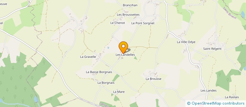 localisation de l'entreprise SCEA MANCHE-ATLANTIQUE à LANRELAS